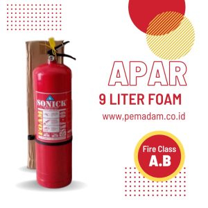 Jual APAR 9 Liter Foam AFFF Alat Pemadam Kebakaran AB